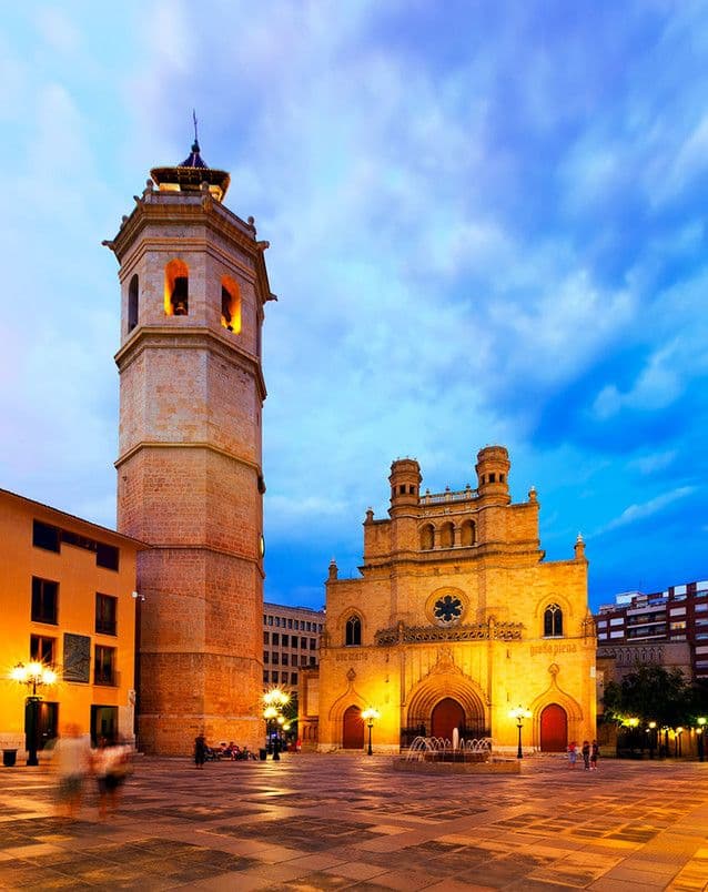 El Fadrí y la Concatedral de Castellón de la Plana